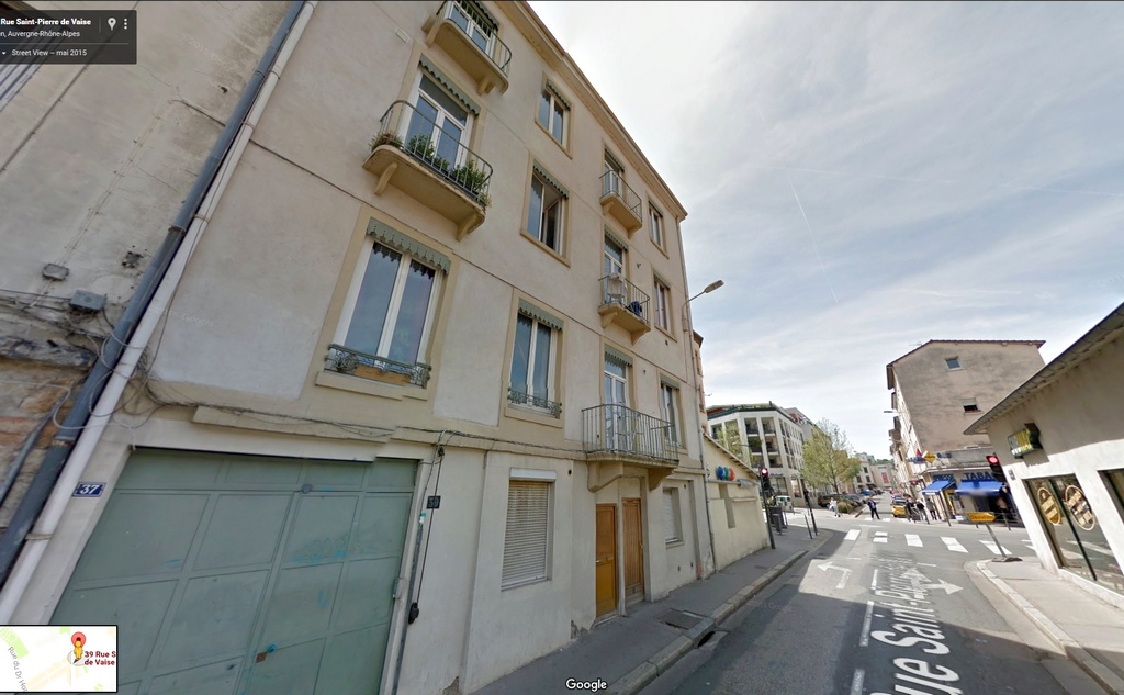 Aujourd'hui au 39, rue Saint Pierre de Vaise.